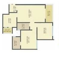 3 BHK Floor Plan